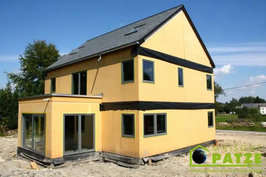 Ossature bois Jamoigne Luxembourg 1