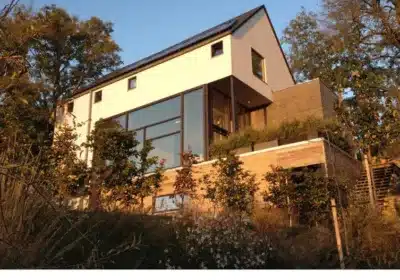 Une première en Belgique: Une maison en ossature bois et en paille